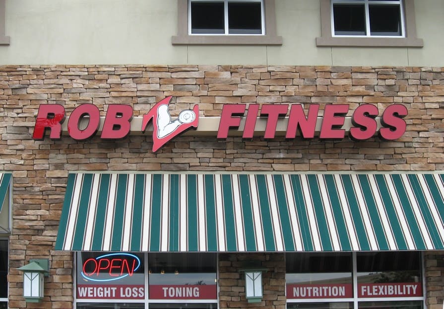 Rob Z Fitness Sign
